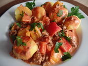 Hack-Paprika-Pfanne mit Kartoffeln - Rezept - Bild Nr. 7162