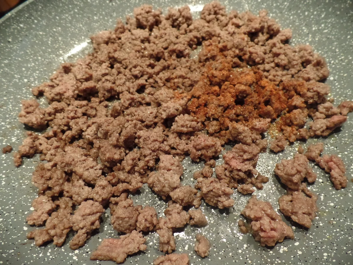 Hack-Paprika-Pfanne mit Kartoffeln - Rezept - Bild Nr. 7165