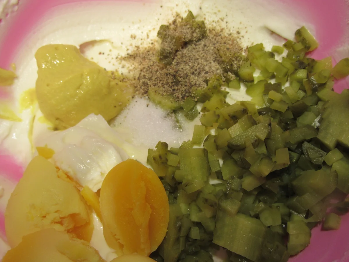 Rezept: Soßen: Remoulade ohne Mayonnaise Bild Nr. 7163 Soßen: Remoulade ohne Mayonnaise - Rezept - Bild Nr. 7163