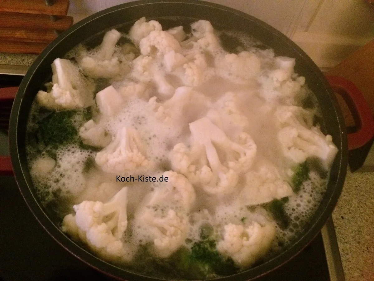 Blumenkohl-Brokkoli-Putenbrust-Auflauf - Rezept - Bild Nr. 7163