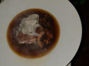 Schweinebauch mit Umamifond und asiatisch aromatisiertem Rettich - Rezept - Bild Nr. 2
