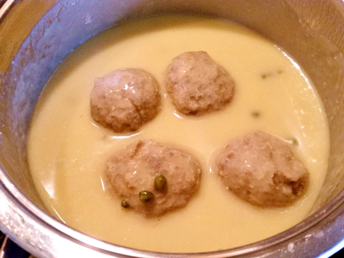 Hack-Klößchen in Kapernsoße - Rezept - Bild Nr. 7164