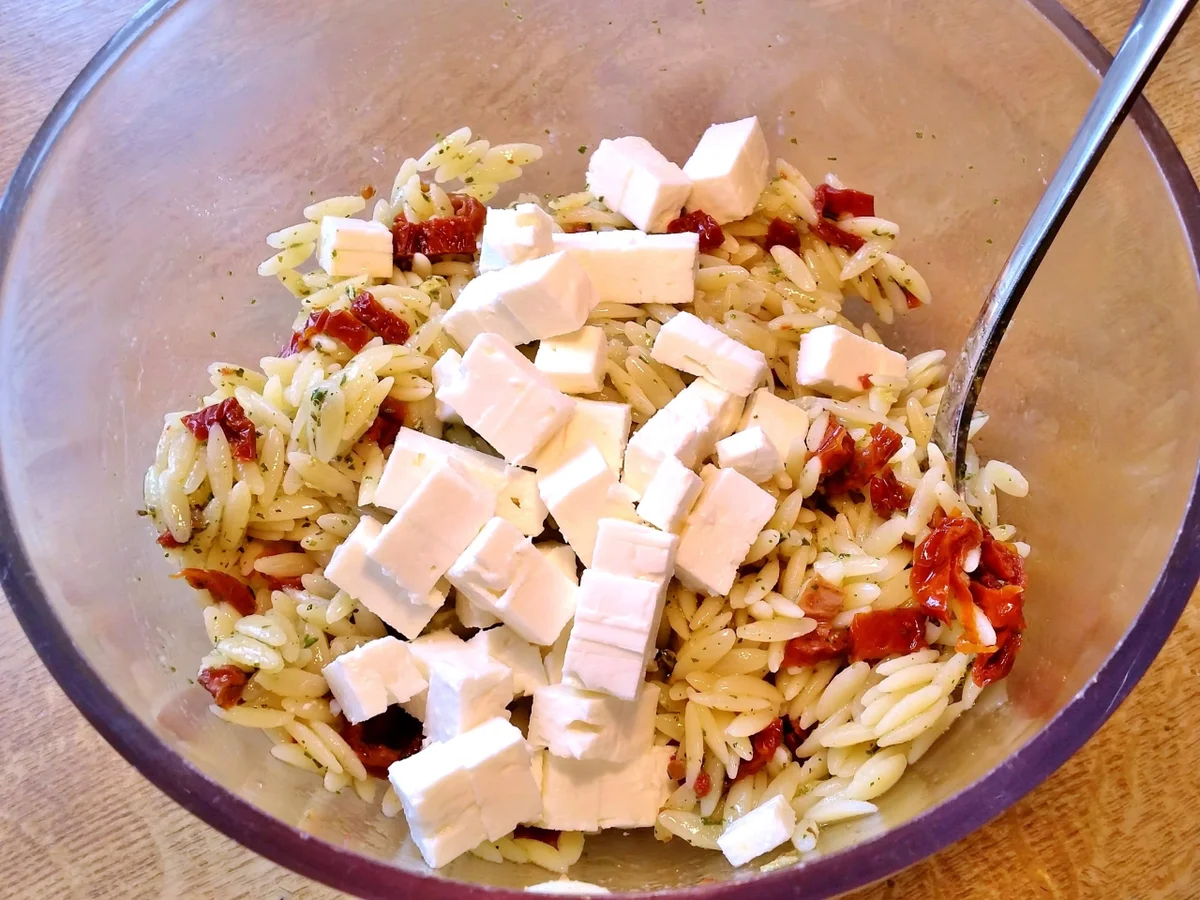 Nudelsalat - griechisch - Rezept - Bild Nr. 7164