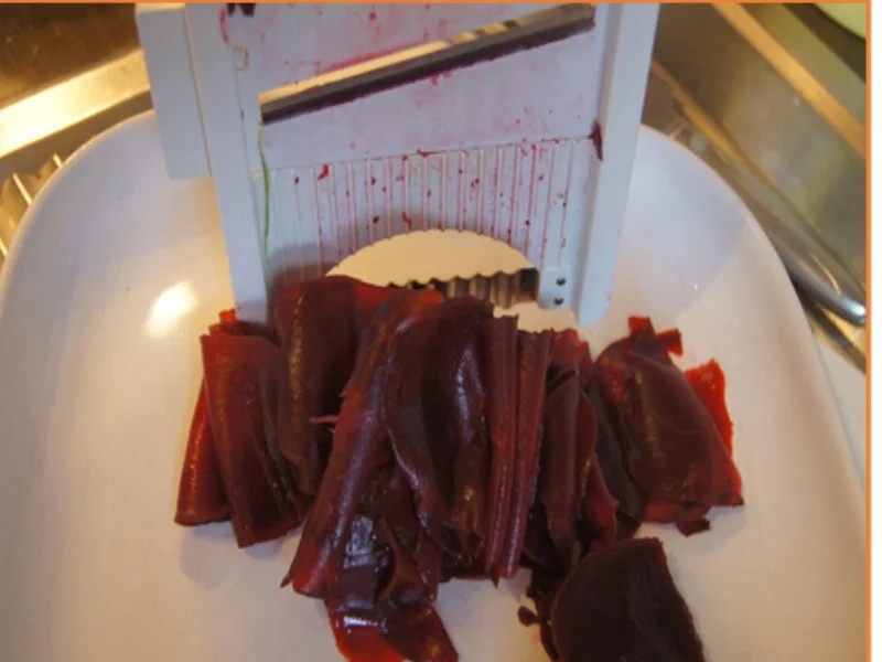 Schlemmerfilet mit Rote Bete Salat und Sellerie-Kartoffelstampf - Rezept - Bild Nr. 7