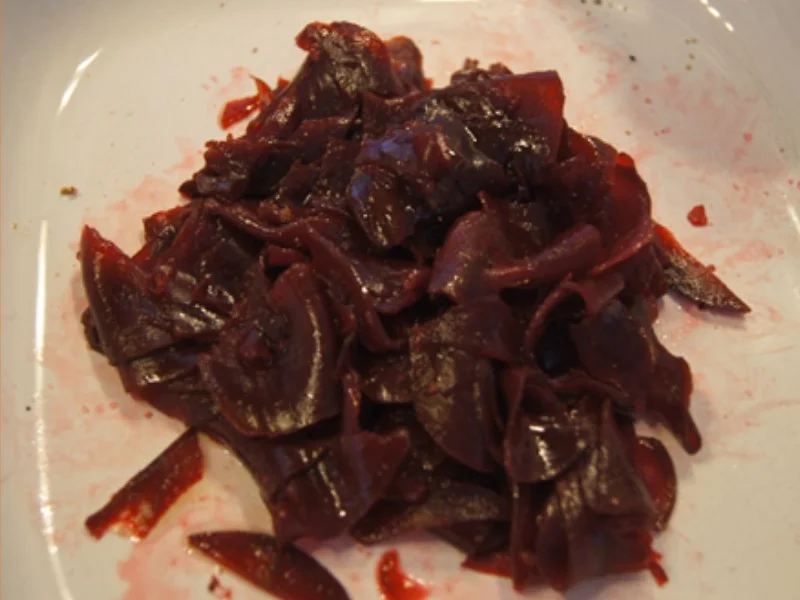 Schlemmerfilet mit Rote Bete Salat und Sellerie-Kartoffelstampf - Rezept - Bild Nr. 8