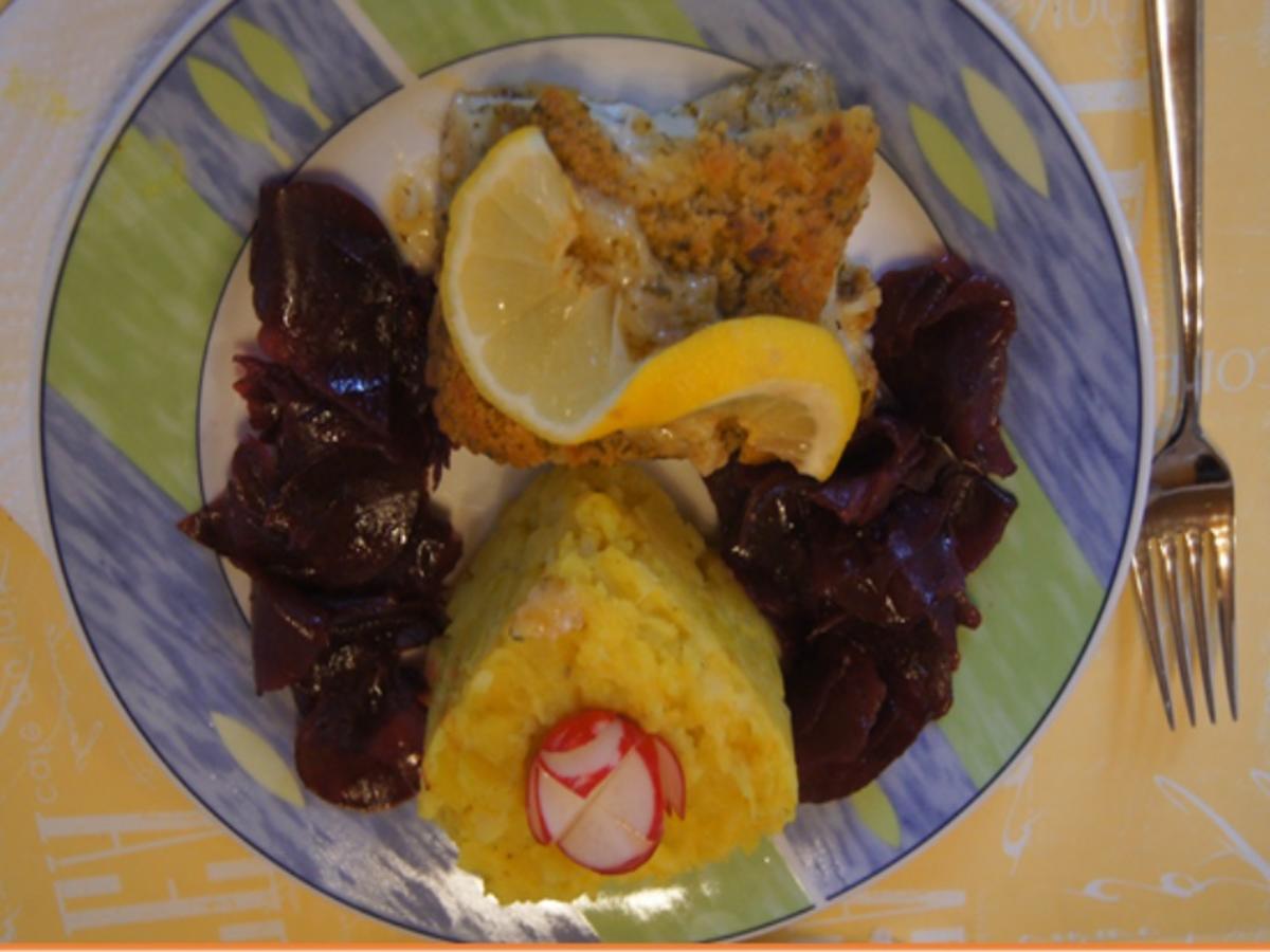 Schlemmerfilet mit Rote Bete Salat und Sellerie-Kartoffelstampf - Rezept - Bild Nr. 15