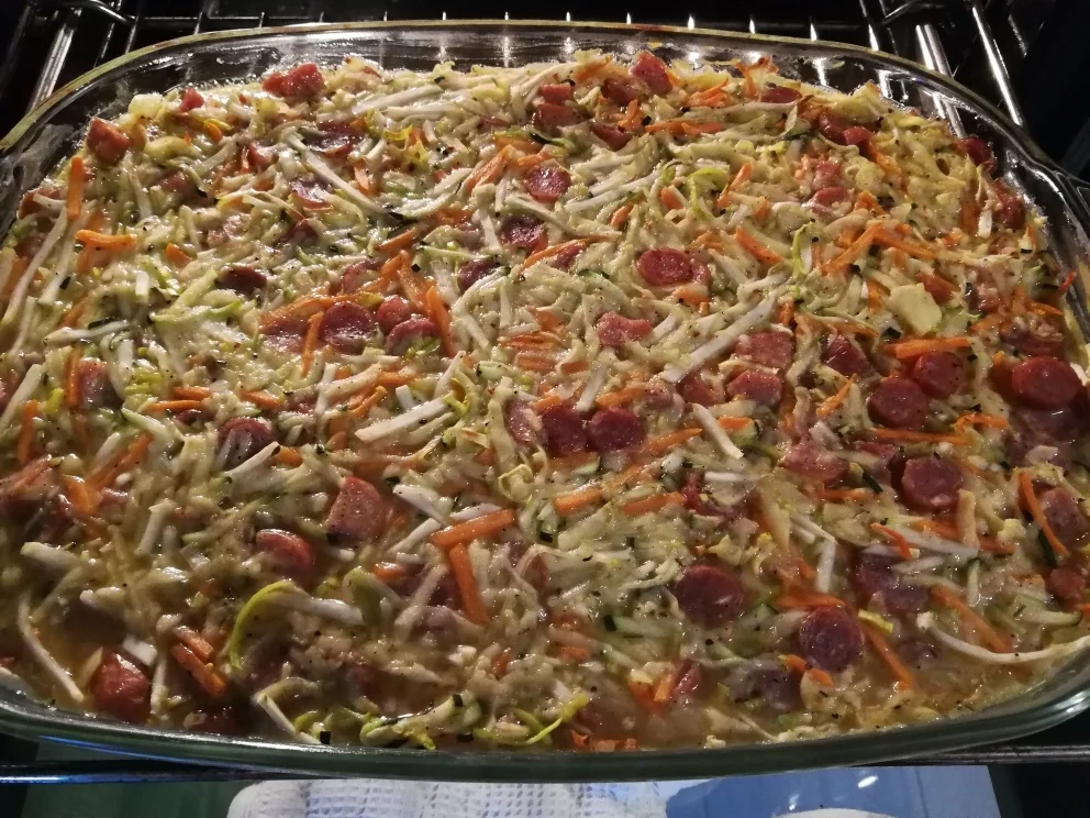 Rezept: Gemüse Döbbe-Kuchen Bild Nr. 2 Gemüse Döbbe-Kuchen - Rezept - Bild Nr. 2