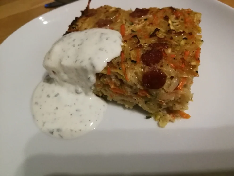 Rezept: Gemüse Döbbe-Kuchen Bild Nr. 5 Gemüse Döbbe-Kuchen - Rezept - Bild Nr. 5