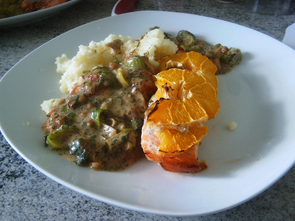 Rezept: Gebackener Ofenlachs Bild Nr. 7195 Gebackener Ofenlachs - Rezept - Bild Nr. 7195