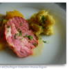 Kasseler mit fruchtigem Schalotten-Ananas-Ragout - Rezept - Bild Nr. 7195