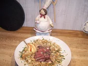 Rezept: Blumenkohl mal ganz anders , dazu ein klasse Steak Bild Nr. 7197 Blumenkohl mal ganz anders , dazu ein klasse Steak - Rezept - Bild Nr. 7197