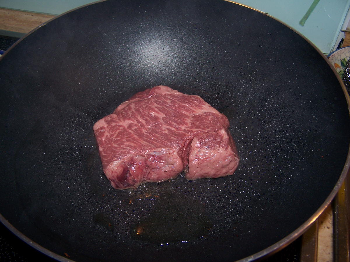 Blumenkohl mal ganz anders , dazu ein klasse Steak - Rezept - Bild Nr. 7202