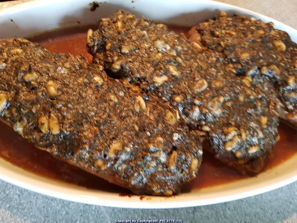 Lammlachse mit einer Korriander Nusskruste - Rezept - Bild Nr. 7209