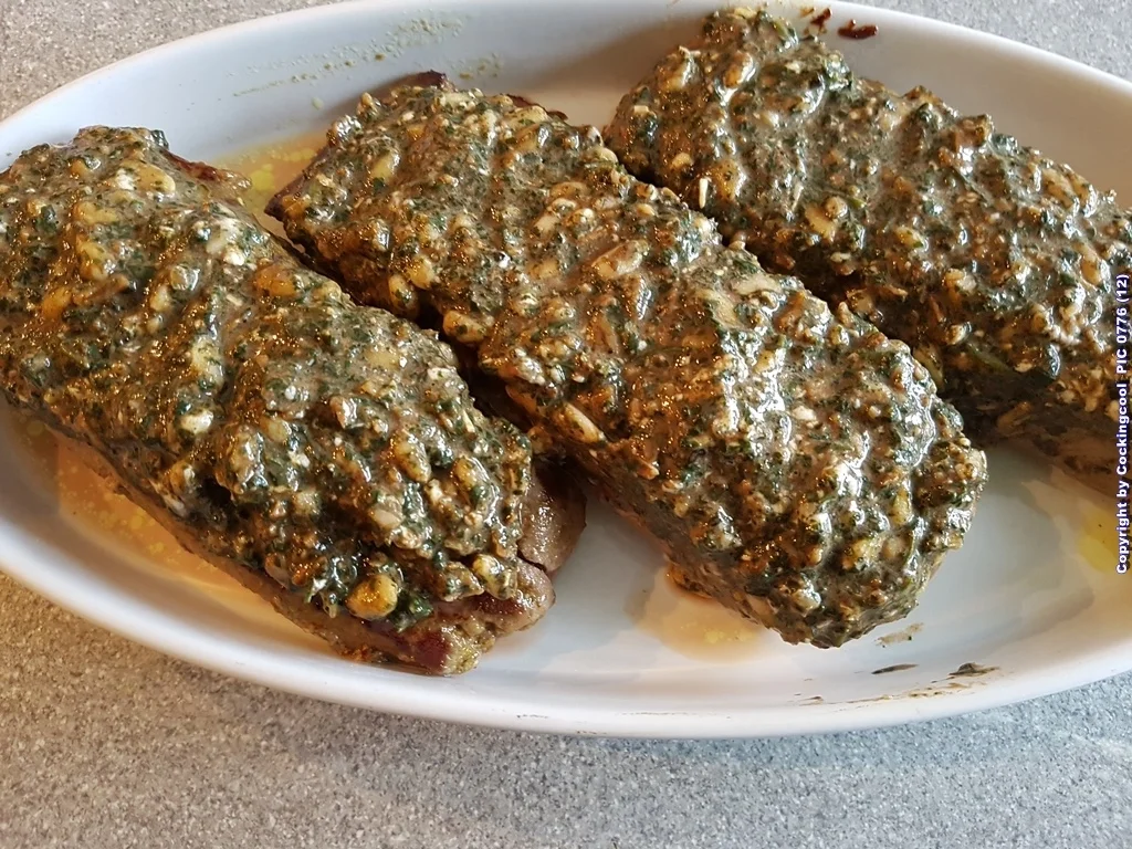 Lammlachse mit einer Korriander Nusskruste - Rezept - Bild Nr. 7208