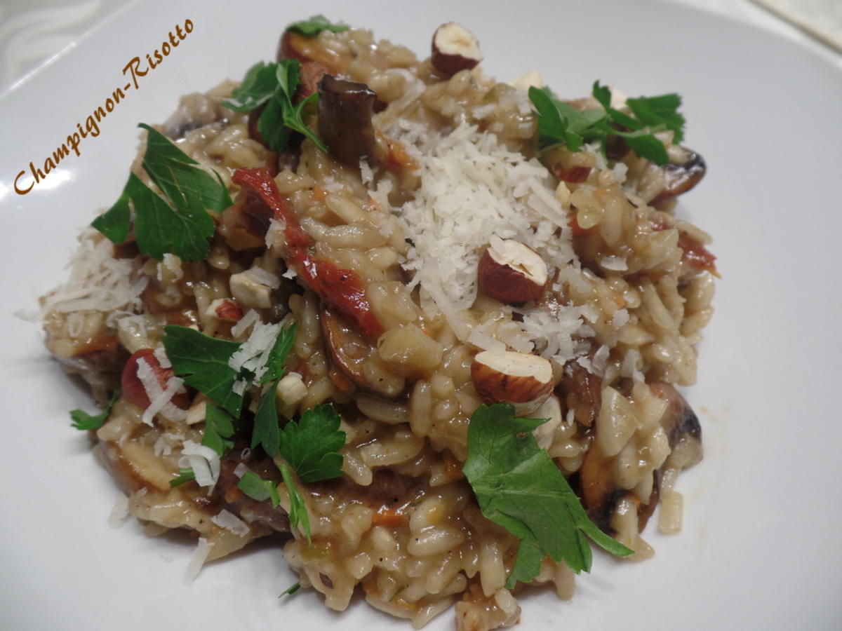 Champignon-Risotto - Rezept mit Bild - kochbar.de