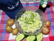 Allround-Kartoffelsalat mit Bratfisch - Rezept - Bild Nr. 7195