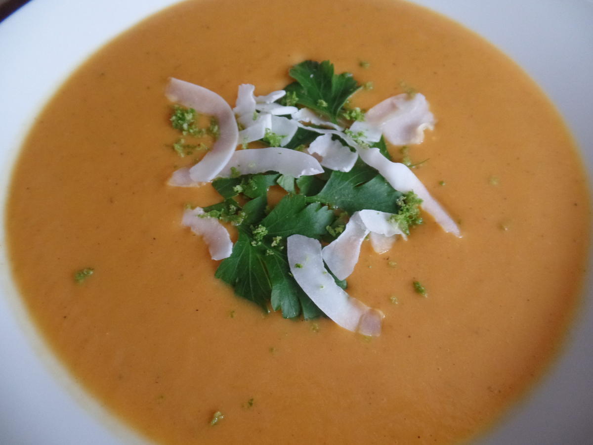 Möhren Kokos Suppe - einfach - von Sheeva1960