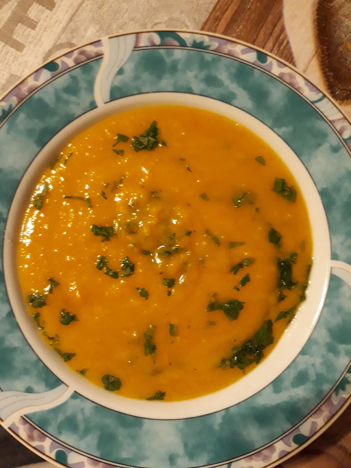Süßkartoffel - Ingver - Süppchen - Rezept - kochbar.de