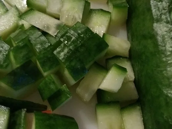 Reisnudelsalat heute die einfache Version - Rezept - Bild Nr. 7198