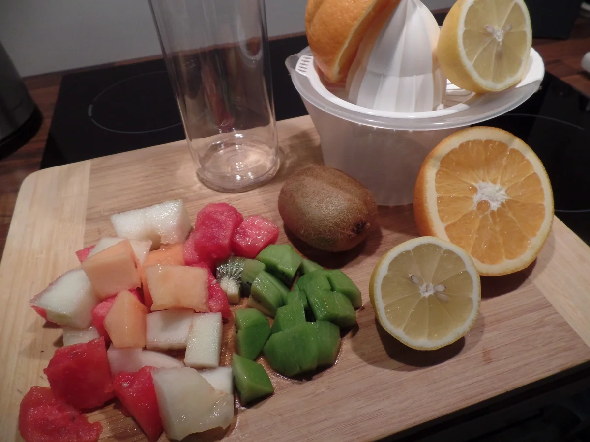 Buntes Obst -Smoothie - Rezept - Bild Nr. 7199