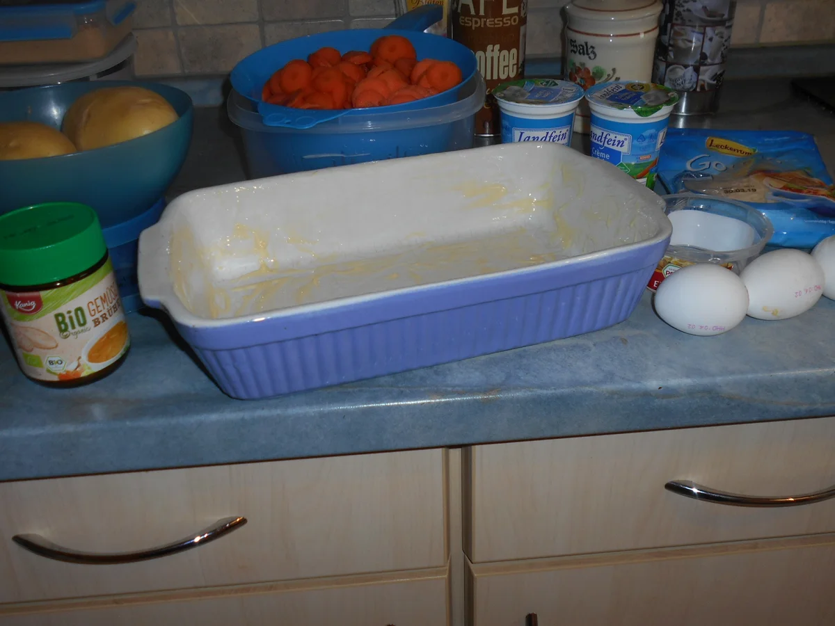 Rezept: Möhren Auflauf Bild Nr. 7199 Möhren Auflauf - Rezept - Bild Nr. 7199