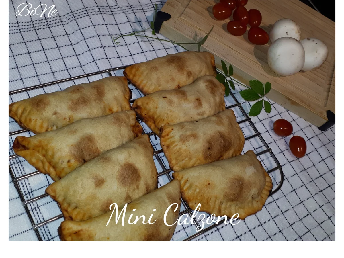 Rezept: BiNe` S MINI CALZONE Bild Nr. 7199 BiNe` S MINI CALZONE - Rezept - Bild Nr. 7199