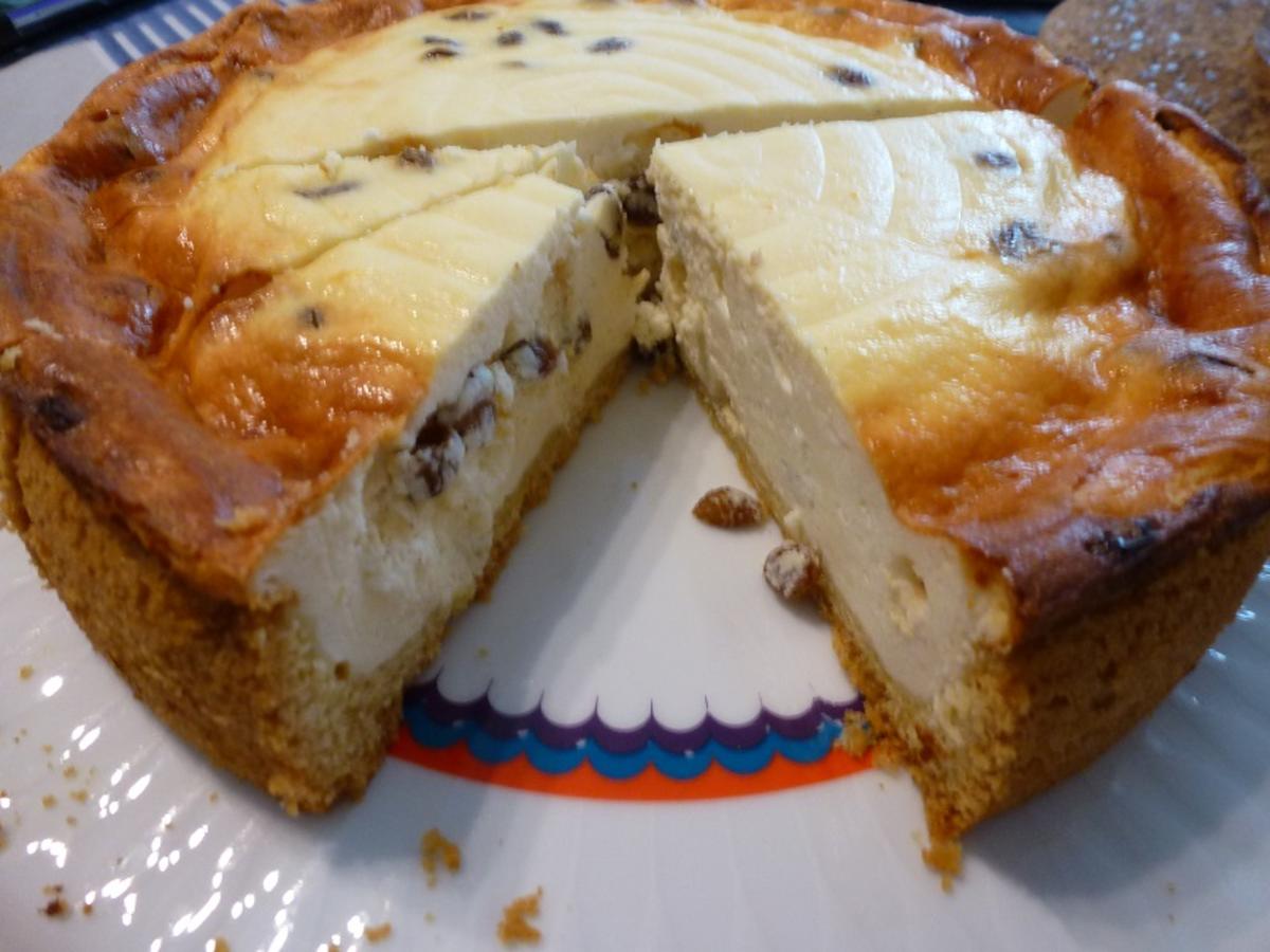 Kasekuchen Mit Rosinen Rezept Mit Bild Kochbar De