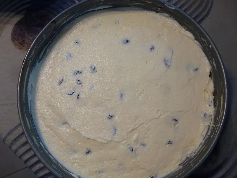 Rezept: Käsekuchen mit Rosinen Bild Nr. 7222 Käsekuchen mit Rosinen - Rezept - Bild Nr. 7222