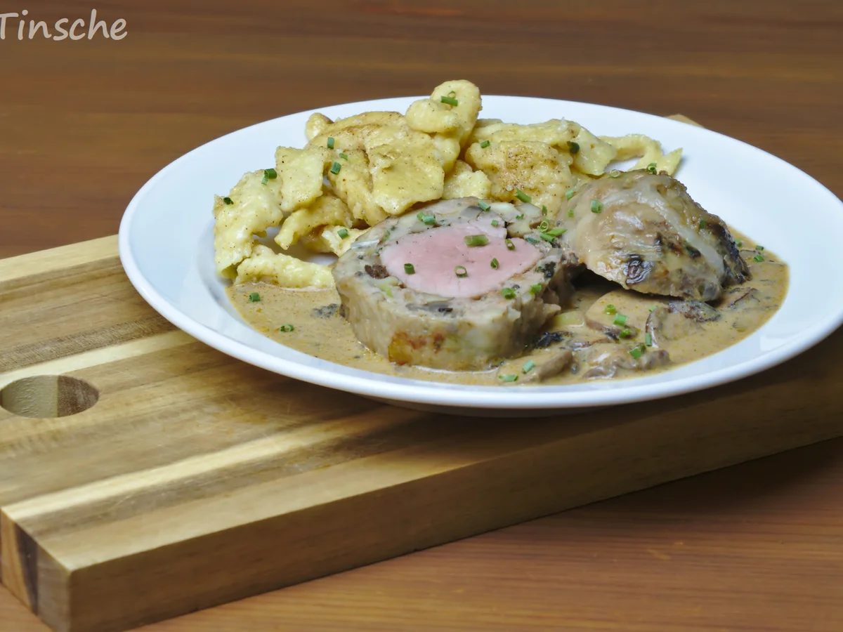 Schweinefilet im Edelpilzmantel - Rezept - Bild Nr. 7291