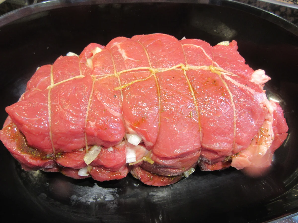 Fleisch: Rinderbraten "Gyros-Art" - Rezept - Bild Nr. 7284