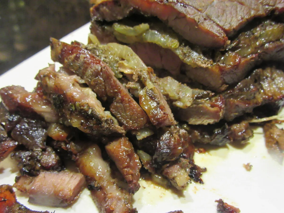 Fleisch: Rinderbraten "Gyros-Art" - Rezept - Bild Nr. 7285