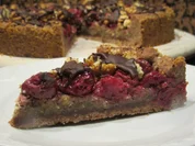 Backen: Schoko-Kirsch-Tarte mit Nuss - Rezept - Bild Nr. 7569