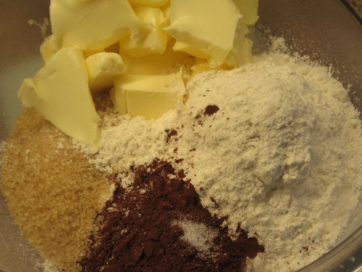 Backen: Schoko-Kirsch-Tarte mit Nuss - Rezept - Bild Nr. 7570