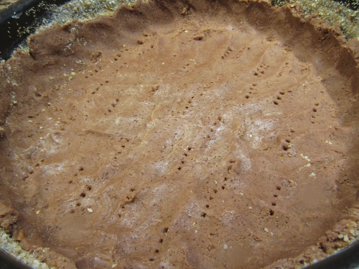 Backen: Schoko-Kirsch-Tarte mit Nuss - Rezept - Bild Nr. 7571