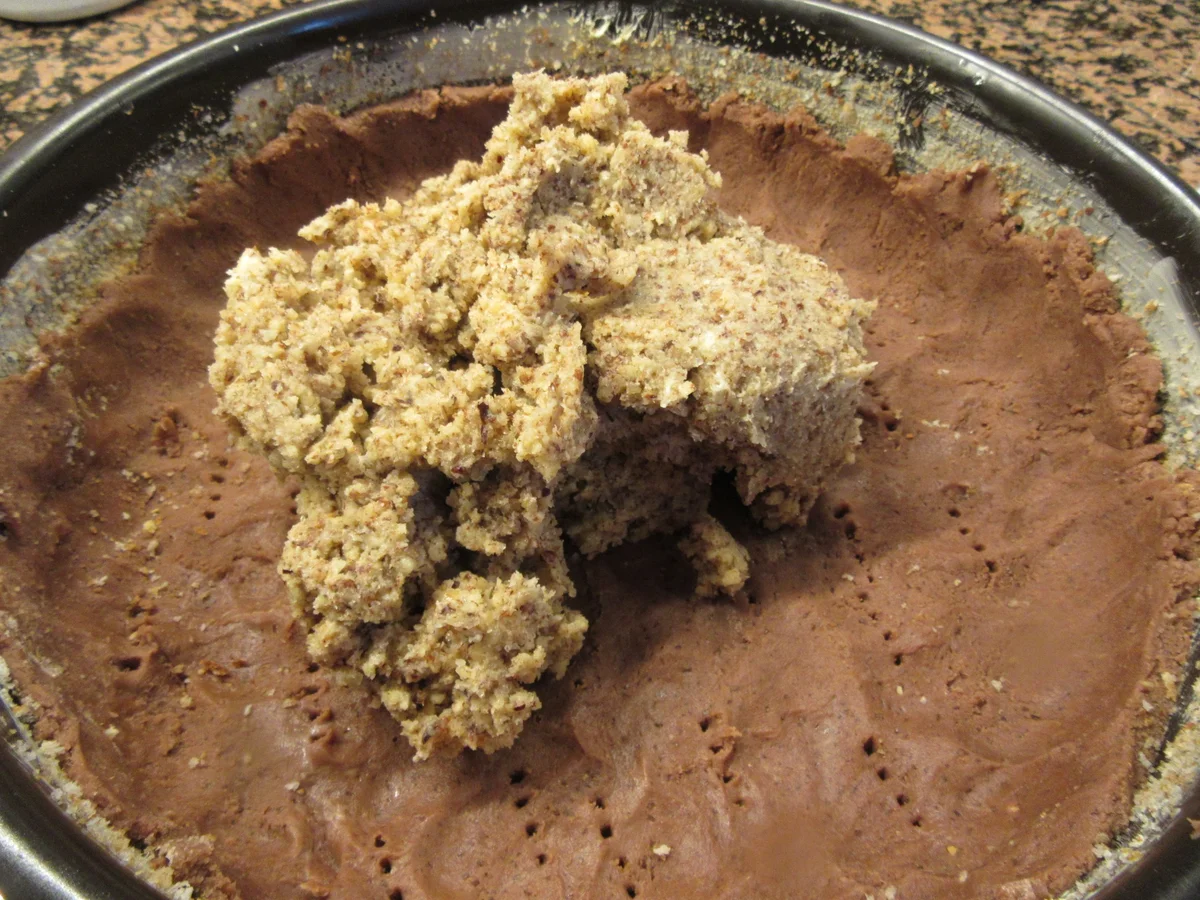 Backen: Schoko-Kirsch-Tarte mit Nuss - Rezept - Bild Nr. 7573