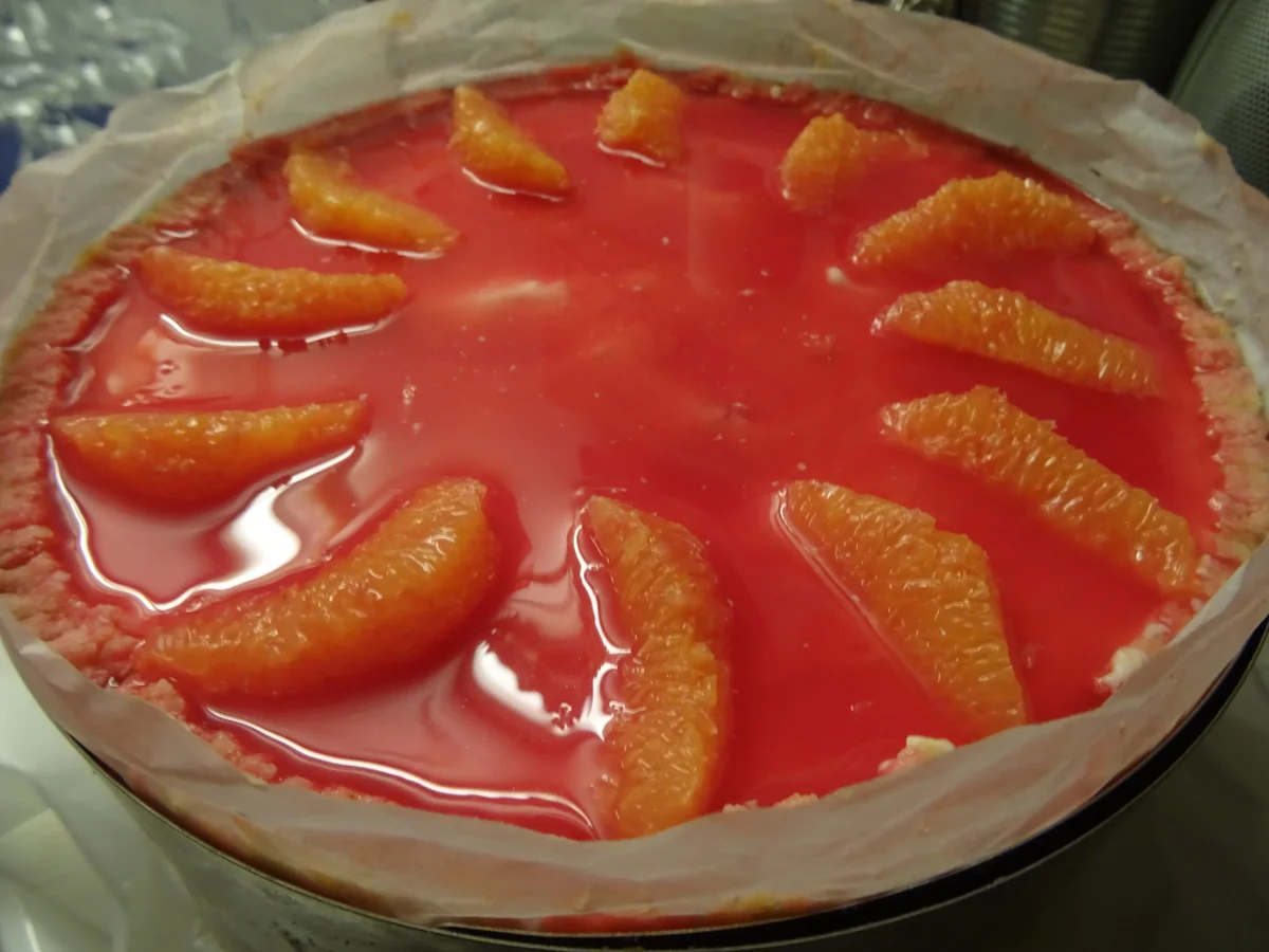 Blutorangen-Käse-Sahne-Torte - Rezept - Bild Nr. 7551