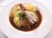 Florentiner Kalbskarree an Fenchel und italienischem Kartoffelauflauf - Rezept
