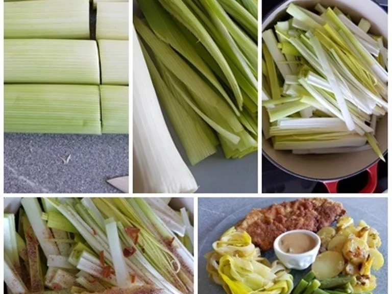 Schnitzel - Bohnen - Lauch - Kartoffel = Kochbar Challenge 1.0 (Februar 2019) - Rezept - Bild Nr. 6