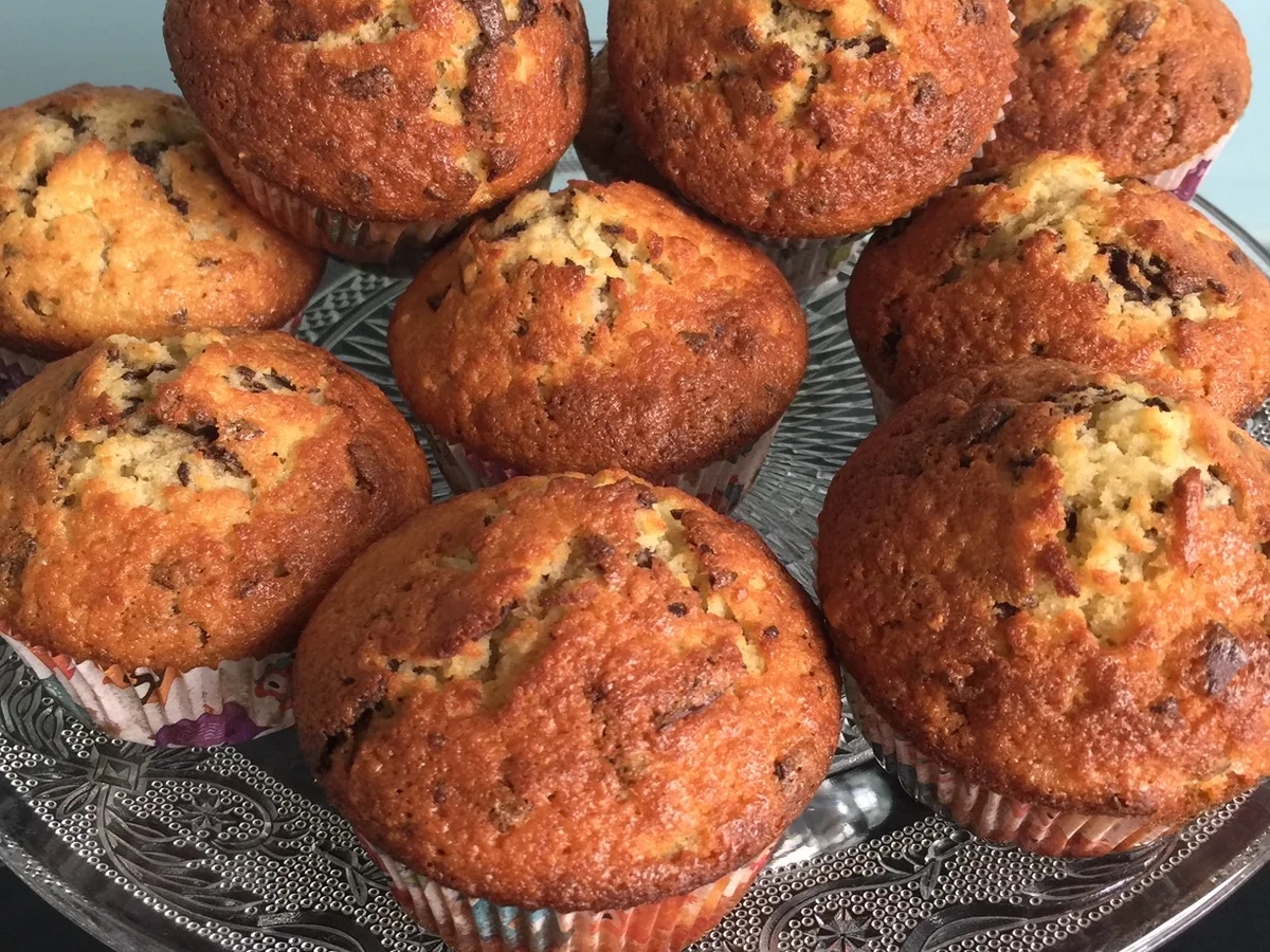 Bananen-Schoko-Nuss-Muffins - Rezept - Bild Nr. 2