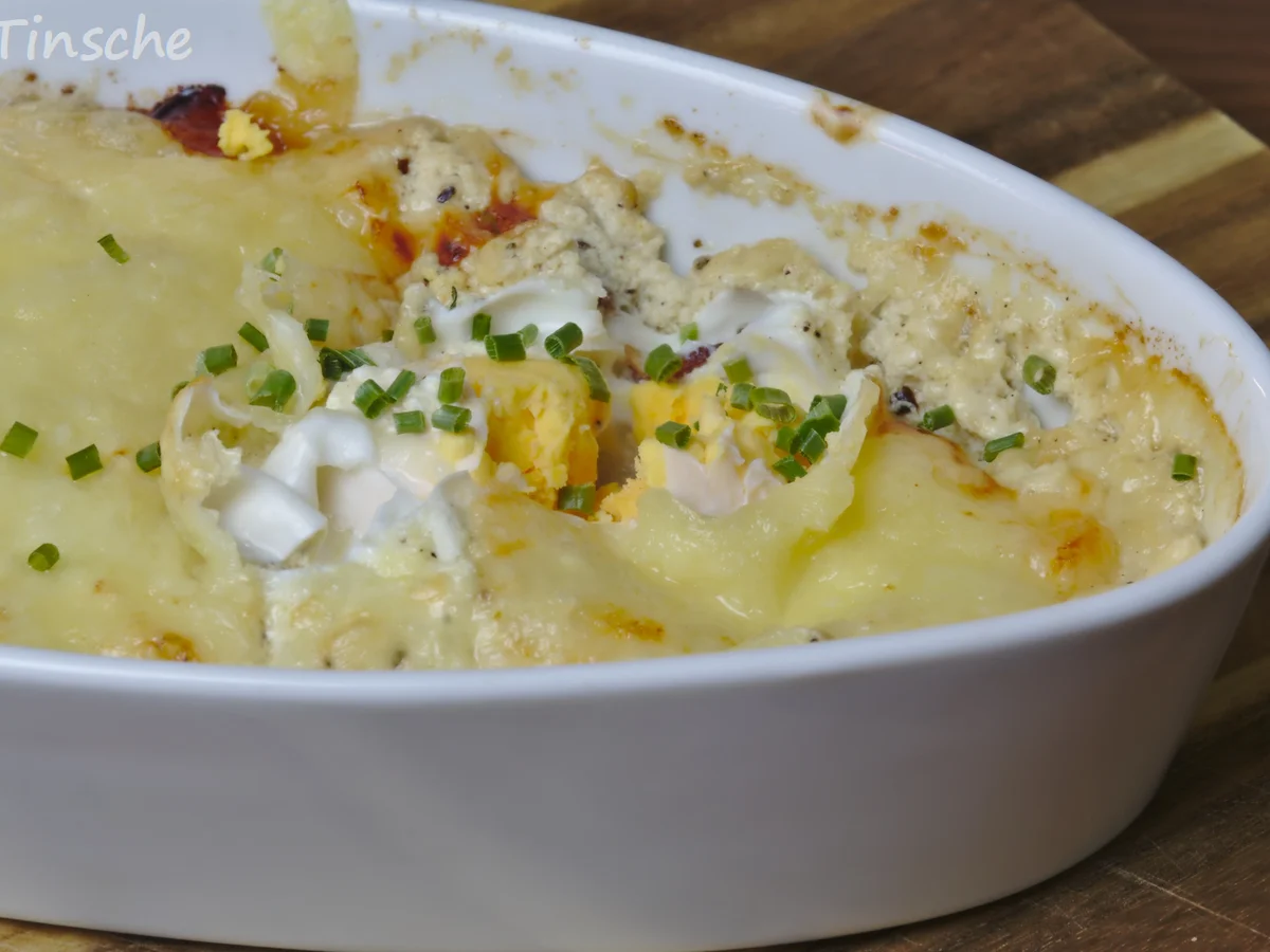 Rezept: Überbackene Käse-Speck-Eier Bild Nr. 12 Überbackene Käse-Speck-Eier - Rezept - Bild Nr. 12
