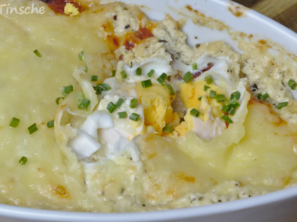 Rezept: Überbackene Käse-Speck-Eier Bild Nr. 13 Überbackene Käse-Speck-Eier - Rezept - Bild Nr. 13