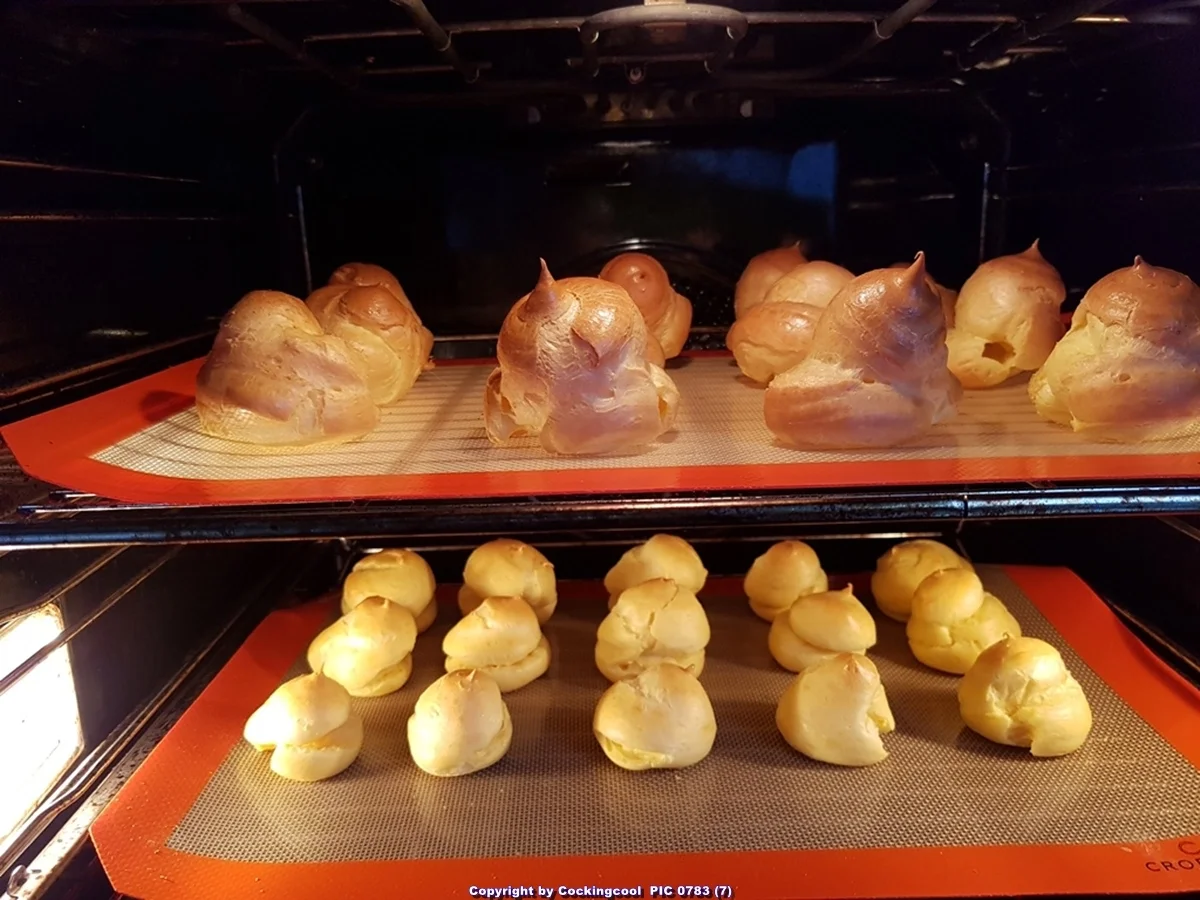 "Windbeutel" mit Karamellcreme - Rezept - Bild Nr. 7558