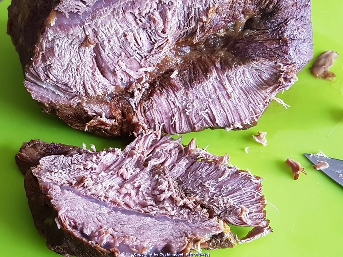 Rezept: Rinderbraten mit Sosse de Luxe Bild Nr. 7563 Rinderbraten mit Sosse de Luxe - Rezept - Bild Nr. 7563