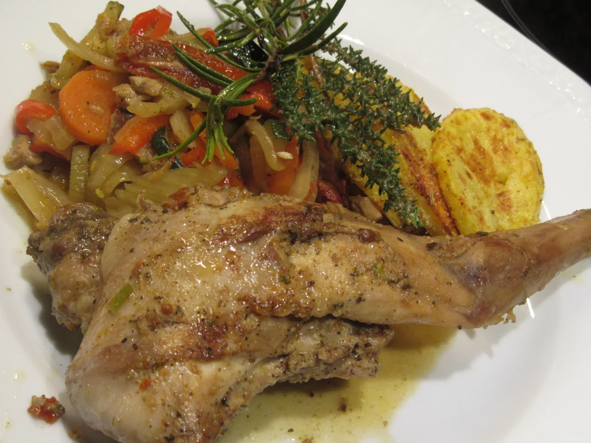 Fleisch: Coniglio in umido - Rezept - Bild Nr. 7580