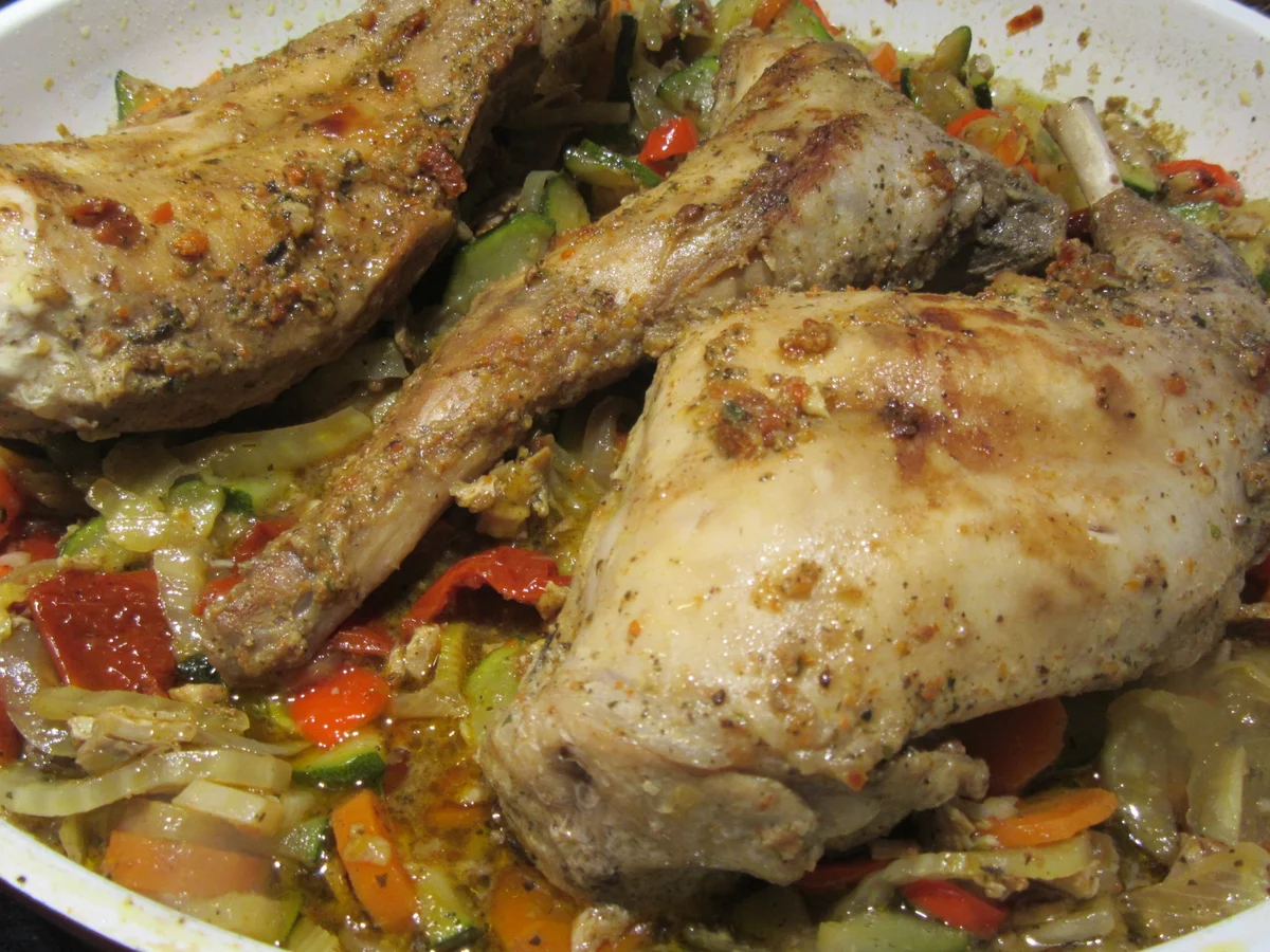 Fleisch: Coniglio in umido - Rezept - Bild Nr. 7587