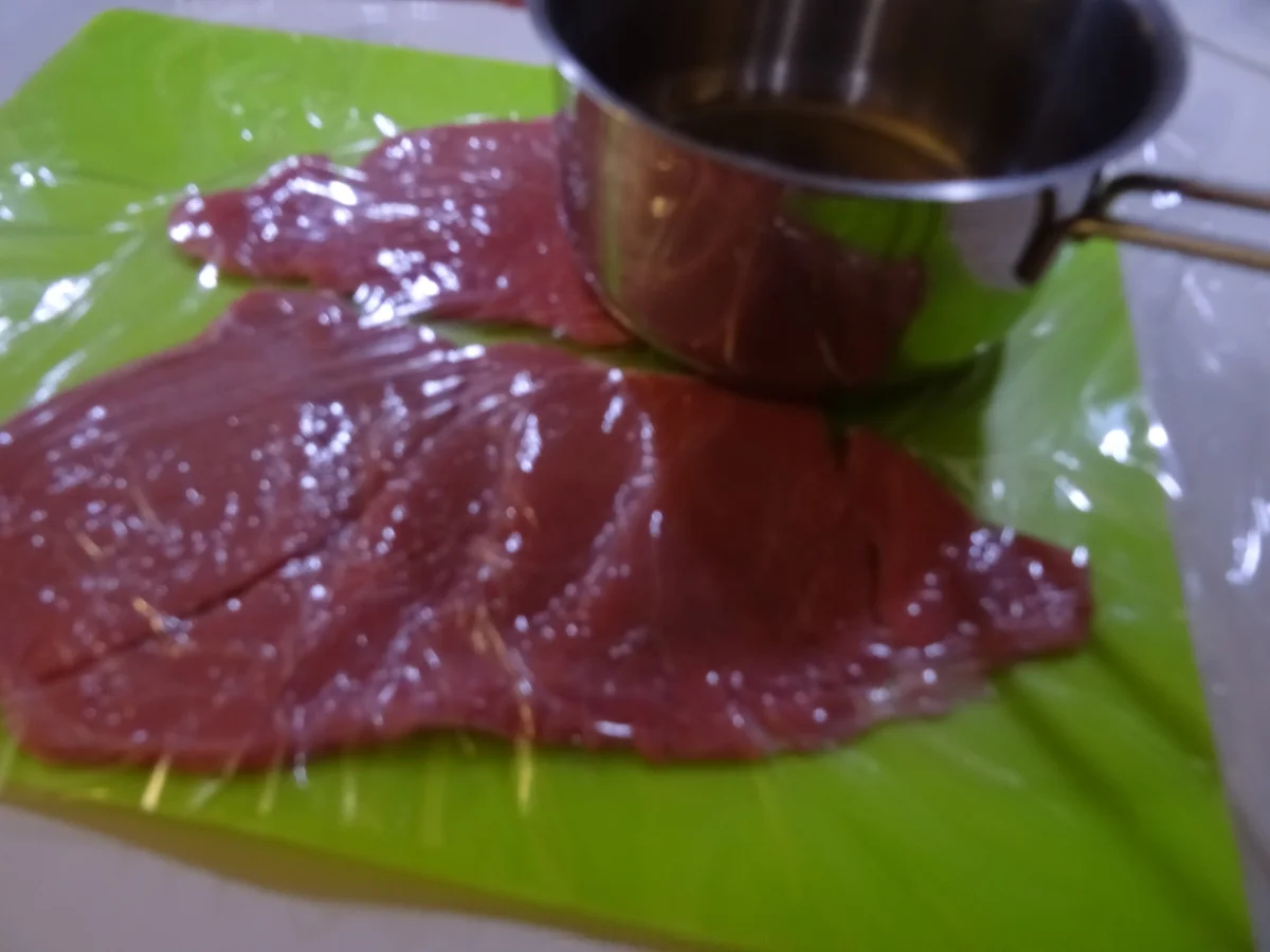 Kalbs-Involtini, Parmesan-Soße und Polenta-Sticks - Rezept - Bild Nr. 7577