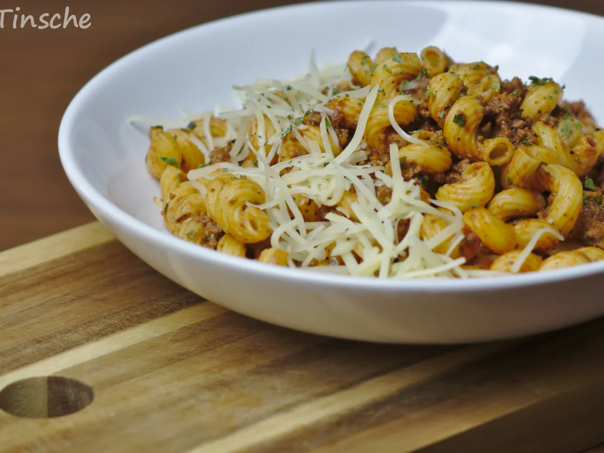 Blitz-Hackfleisch-Nudeln - Rezept - Bild Nr. 2