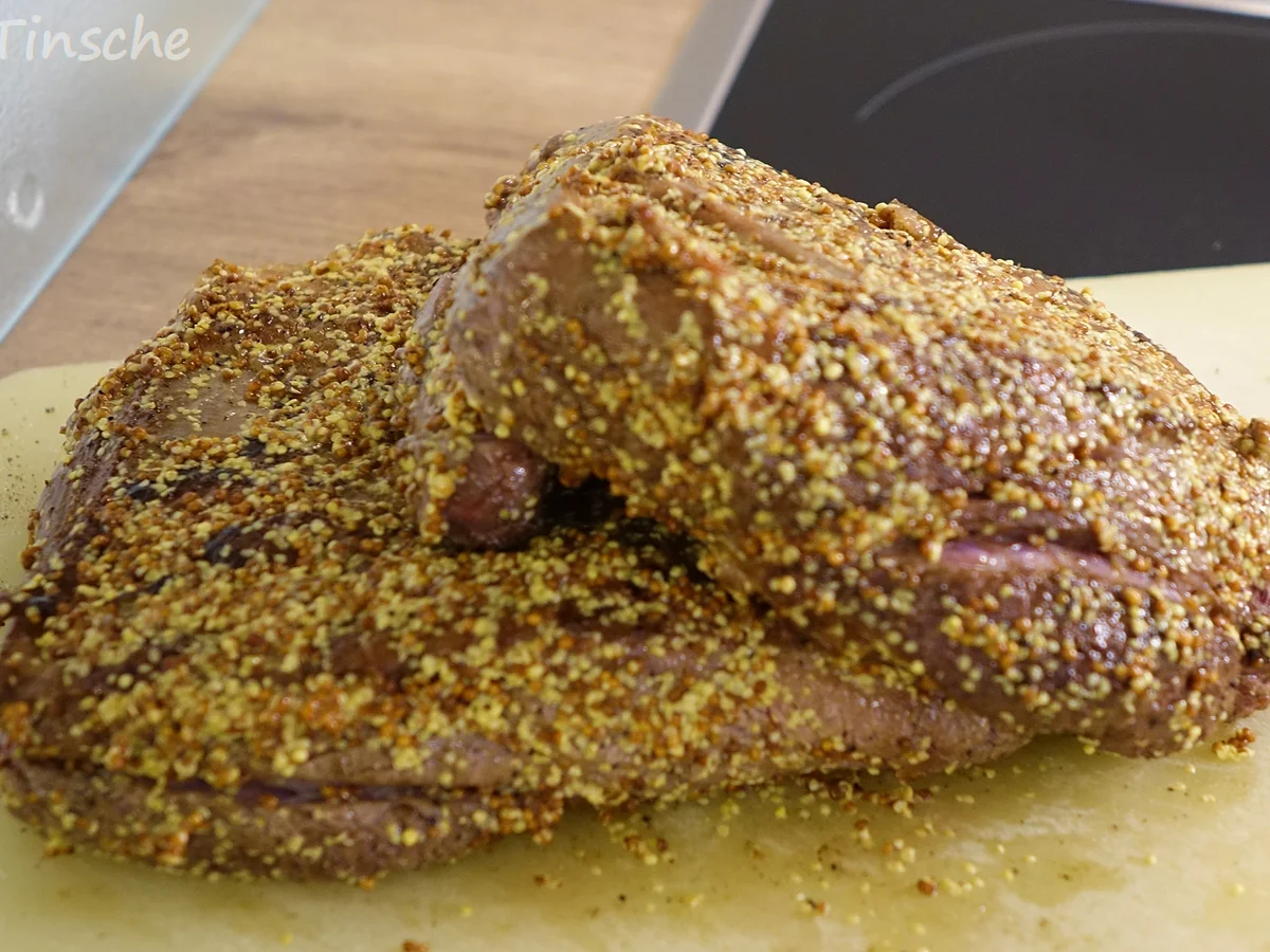 Rinderbrust geschmort in Cidre mit Meerrettich-Apfel-Kruste - Rezept - Bild Nr. 7585