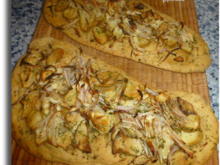 Focaccia mit Kräuterseitlingen - Rezept - Bild Nr. 7590