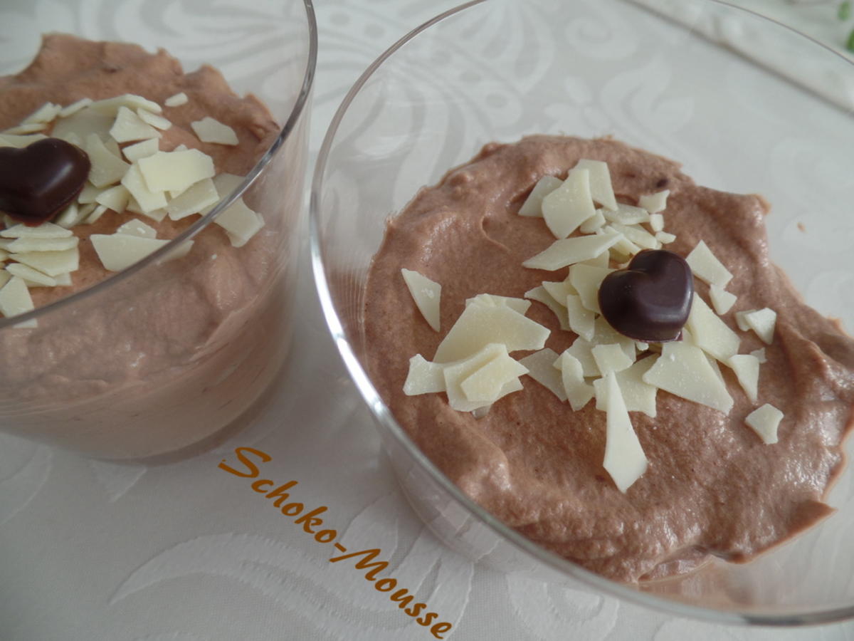 Schoko-Mousse - Rezept mit Bild - kochbar.de